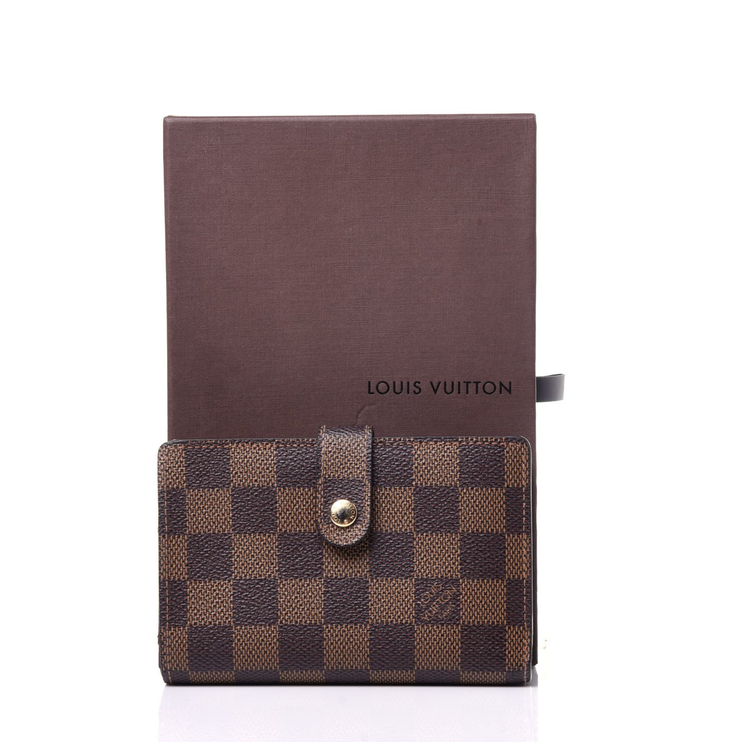 Damier Ebene French Purse Wallet