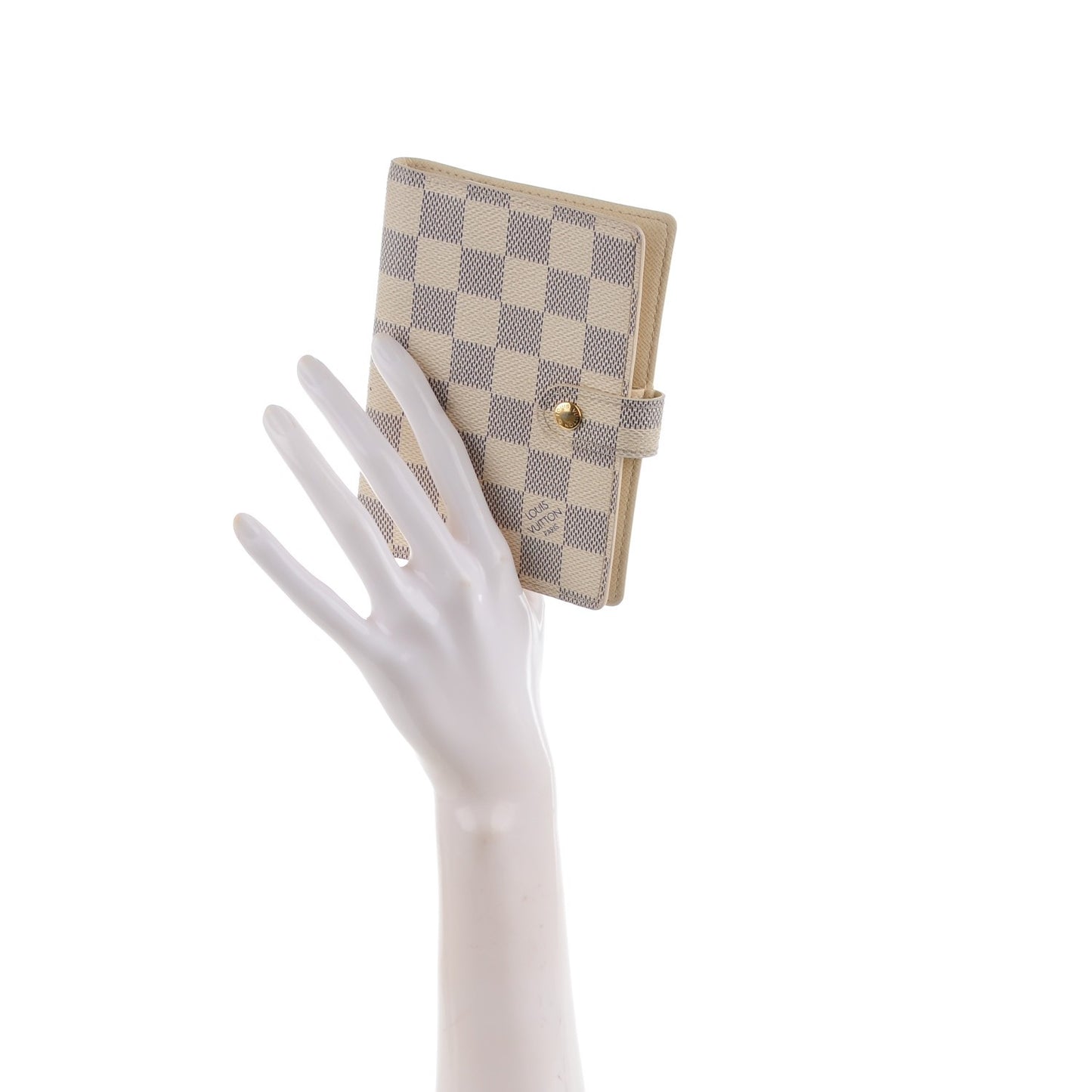 Damier Azur Small Ring Agenda Cover