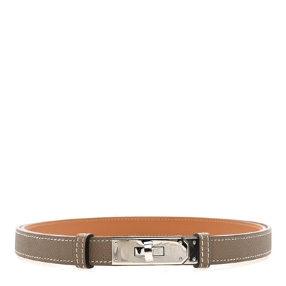 Hermes Epsom Kelly Belt Etoupe 1 of 4