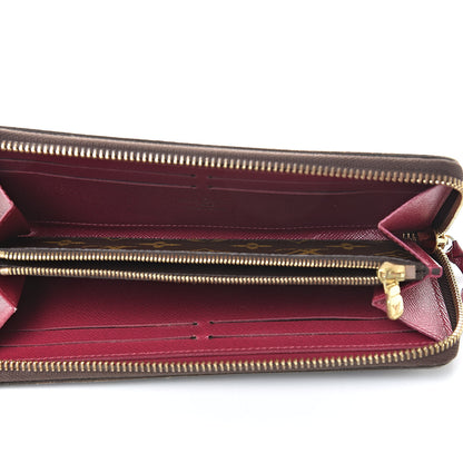 Louis Vuitton Monogram Clemence Wallet Fuchsia 5 of 11