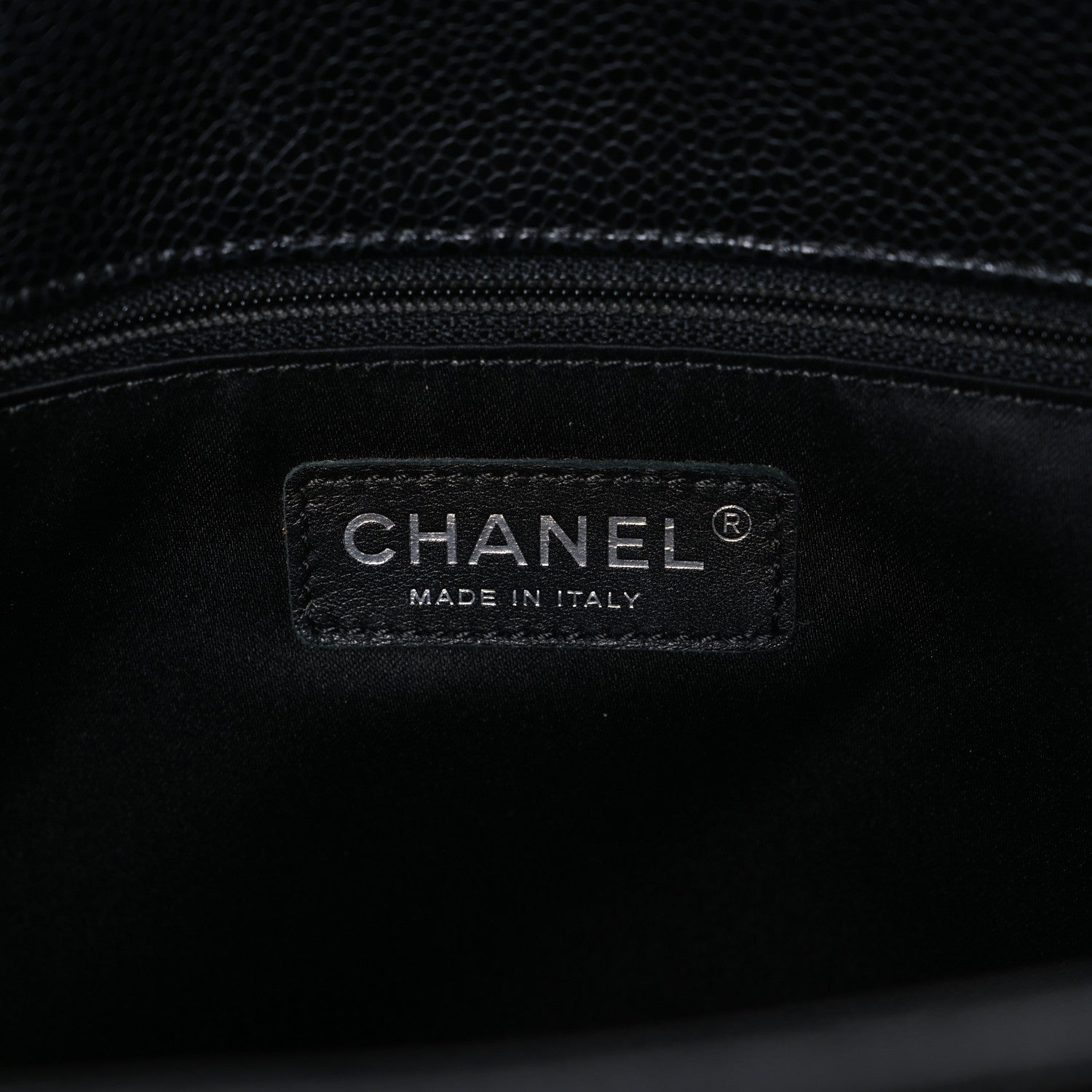 Chanel Caviar Quilted Grand Shopping Tote GST Black 6 of 11