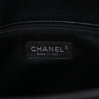 Chanel Caviar Quilted Grand Shopping Tote GST Black 6 of 11