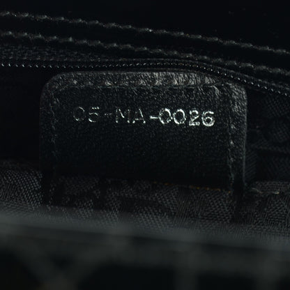 Christian Dior Patent Cannage Stitched East West Lady Dior Black 6 of 7