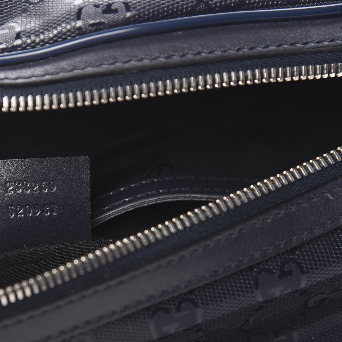 Imprime Monogram Belt Bag Navy