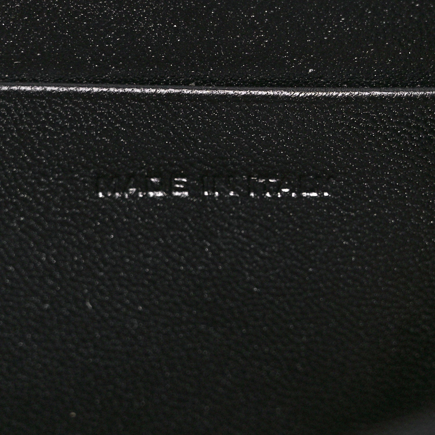 Saint Laurent Grain De Poudre Monogram Cassandra Chain Wallet Black 7 of 9