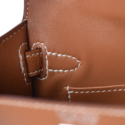 Hermes Epsom Mini Kelly Sellier 20 Gold 17 of 35