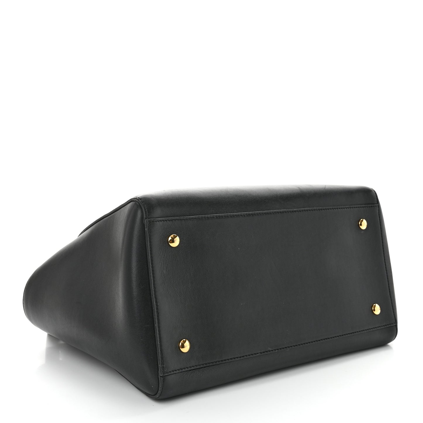 Vitello Calfskin Signature Tote Black