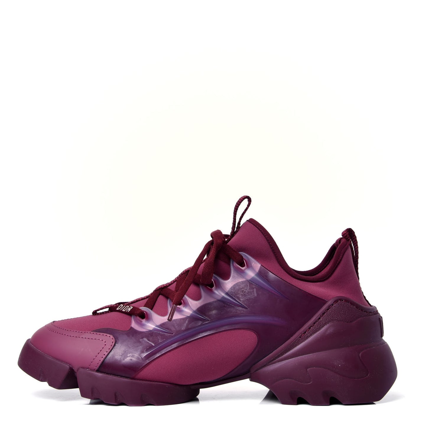 Neoprene Rubber Womens D-Connect Sneakers 38.5 Mallow Rose