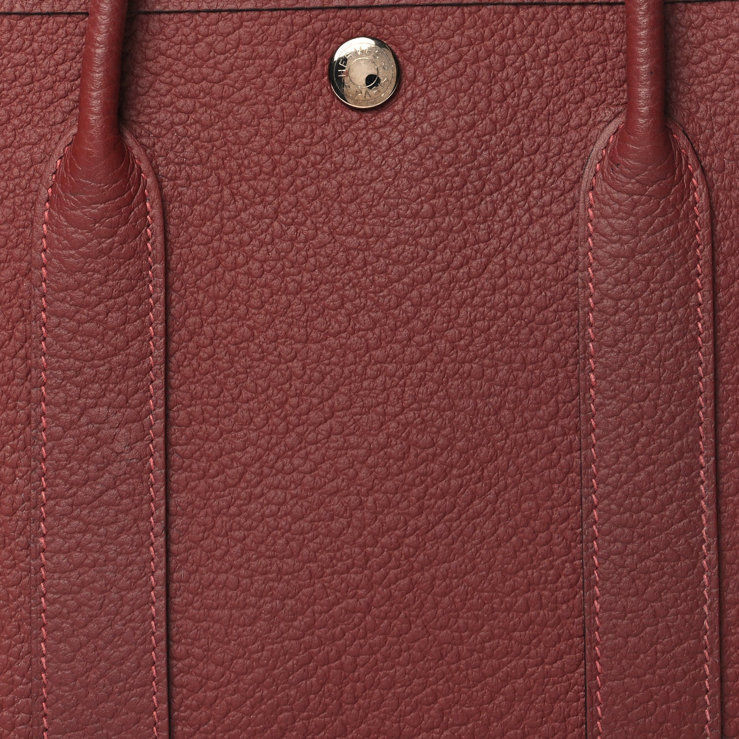 Hermes Vache Country Garden Party 30 TPM Rouge H 7 of 9