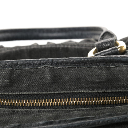 Louis Vuitton Denim Neo Cabby MM Black 16 of 18