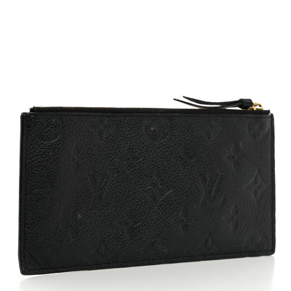 Louis Vuitton Empreinte Felicie Chain Wallet Zippered Insert Black 3 of 6