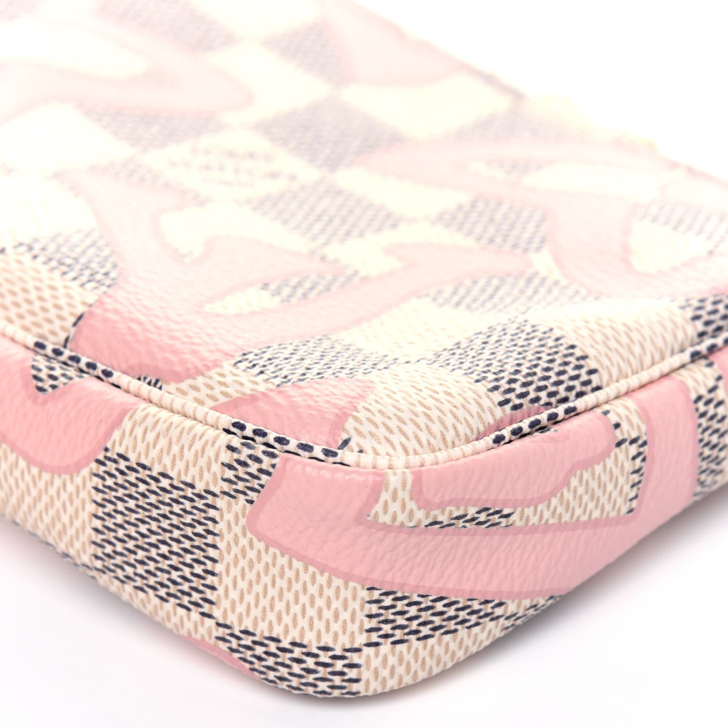 Louis Vuitton Damier Azur Tahitienne Mini Pochette Accessories 11 of 12