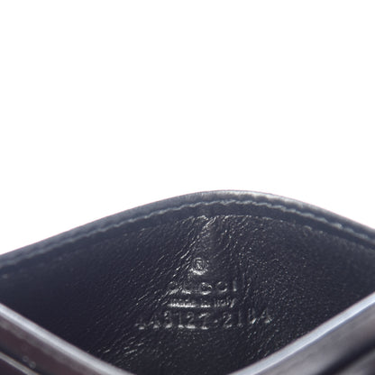 Gucci Calfskin Matelasse GG Marmont Card Holder Black 6 of 7