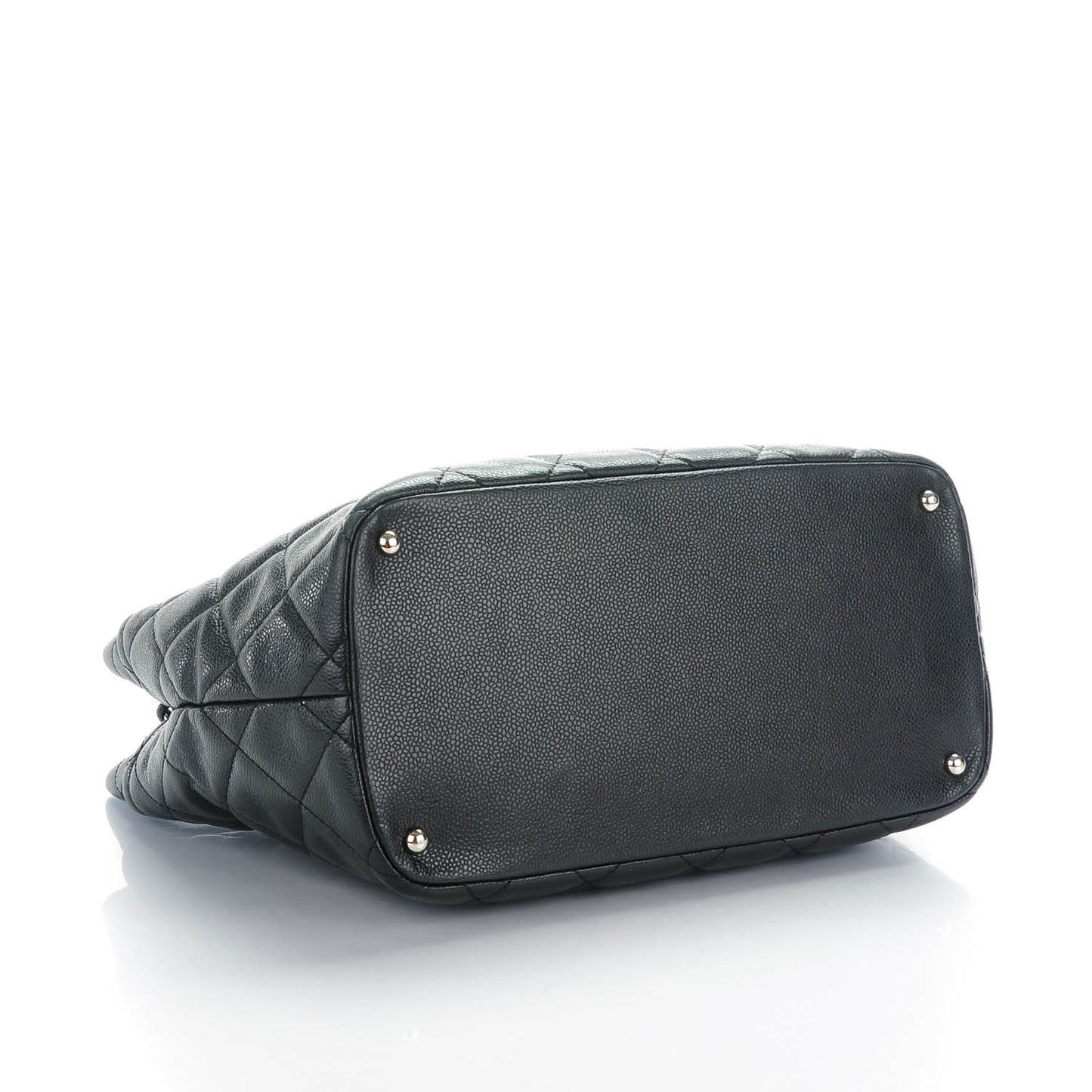 Caviar Quilted Timeless CC Soft Tote Black