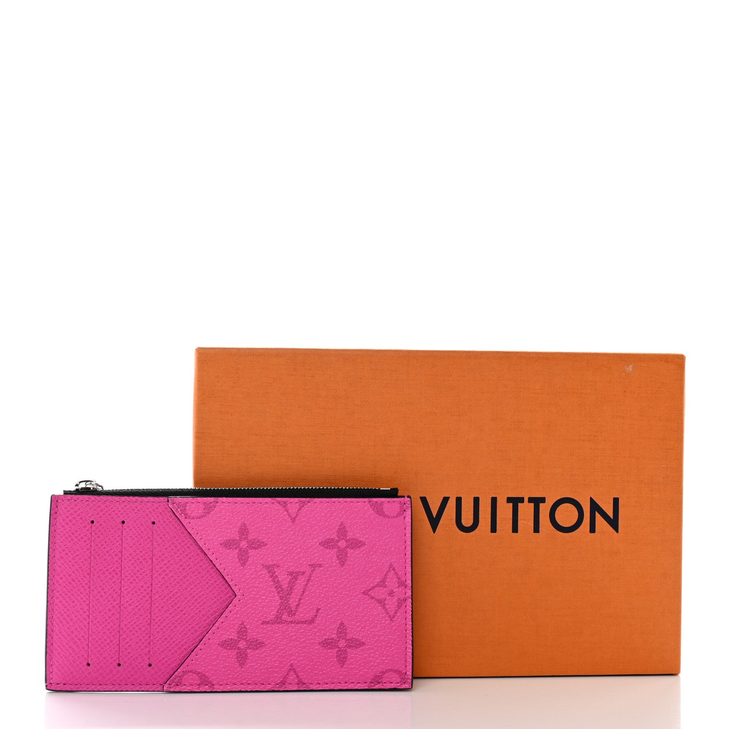 Louis Vuitton Taigarama Coin Card Holder Fuchsia 10 of 10
