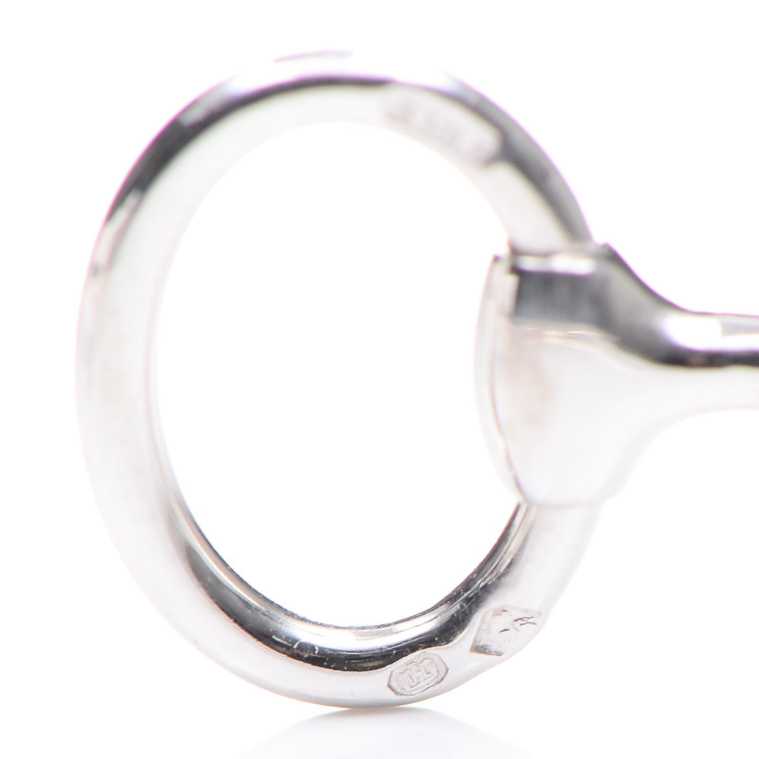 Hermes 18K White Gold Nausicaa PM Bracelet Small 7 of 8