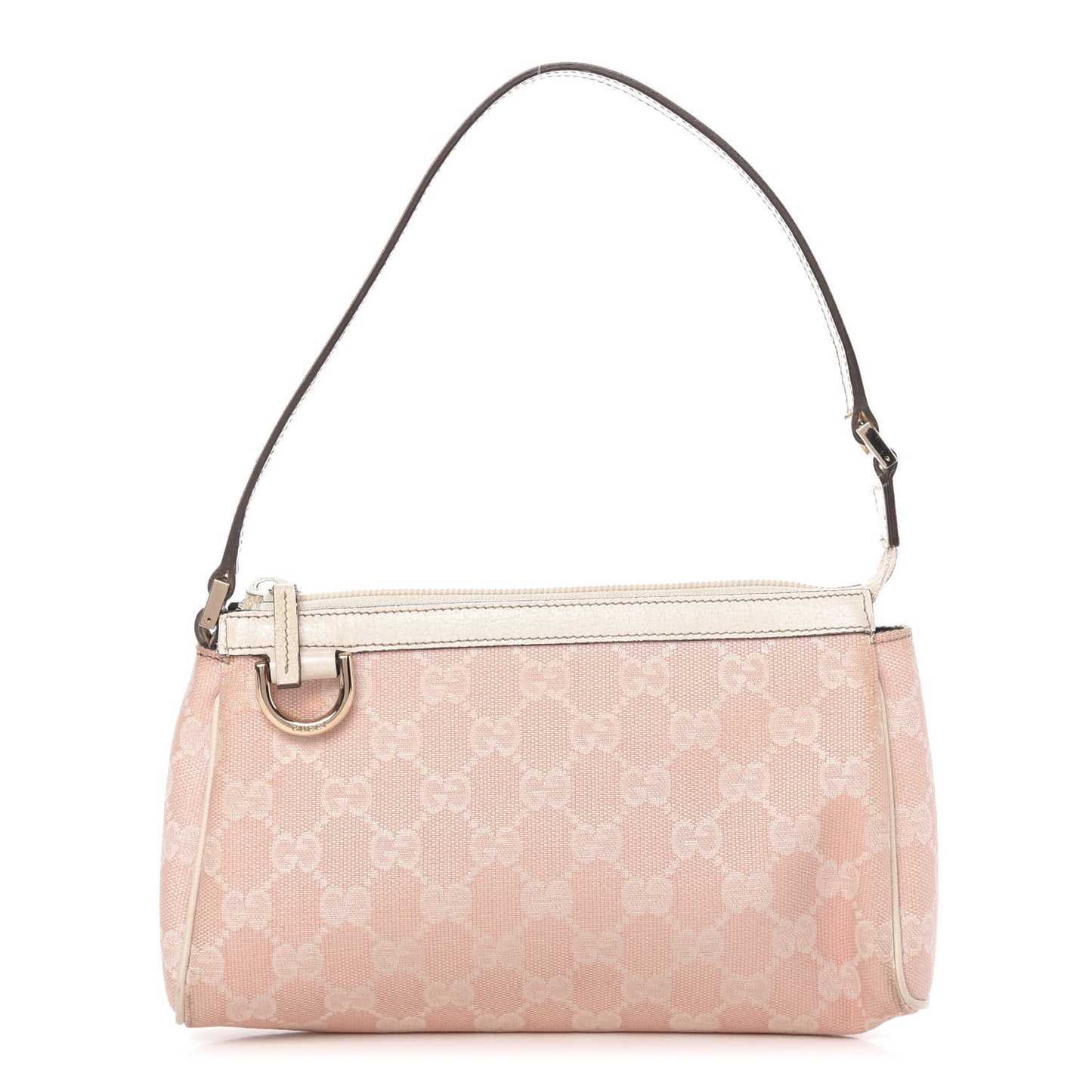 Monogram D Ring Cosmetic Case Pink