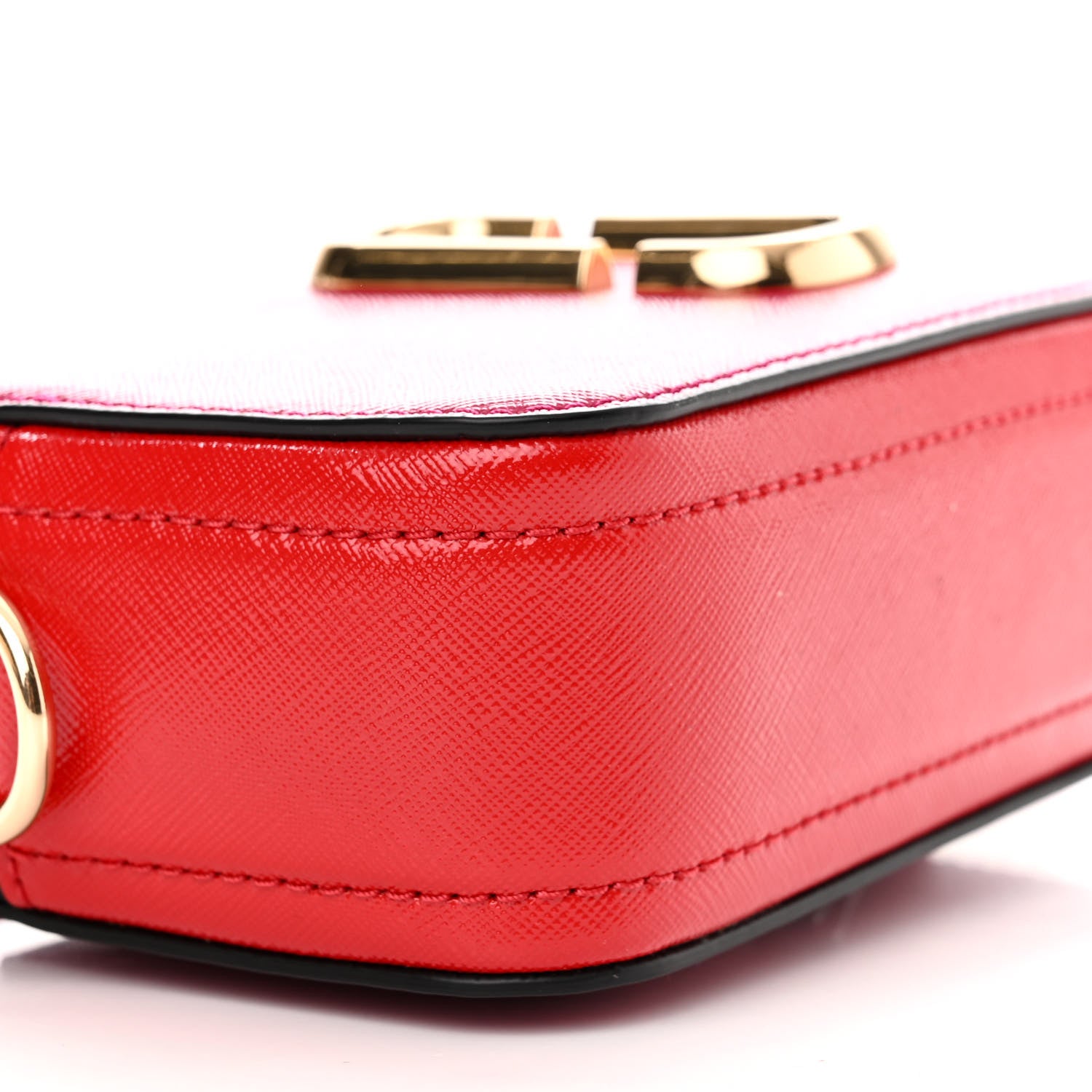 Marc Jacobs Saffiano Small Snapshot Camera Bag Hibiscus Multicolor 10 of 11