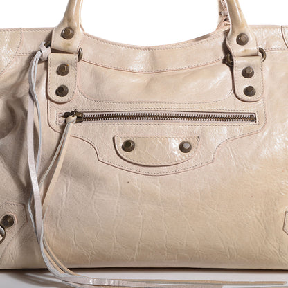 Balenciaga Chevre Classic Hardware City Calcaire 3 of 11