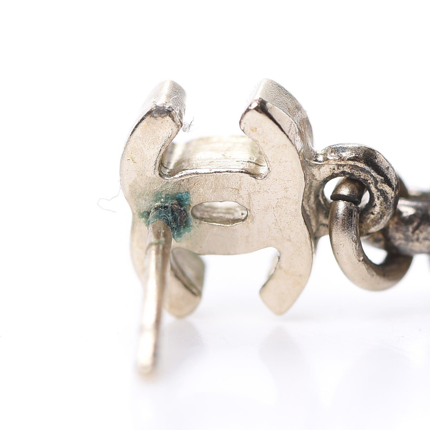 Chanel Gripoix Poured Glass Totem Bird CC Drop Earrings Multicolor 5 of 7