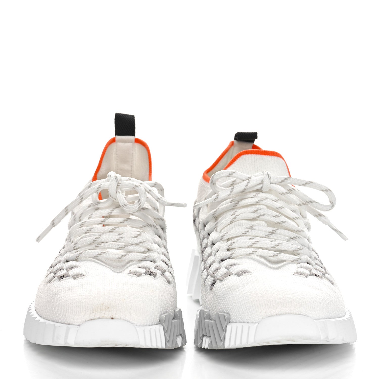 Hermes Flex Maille Bolduc Sneakers 37 White Multicolor 2 of 8