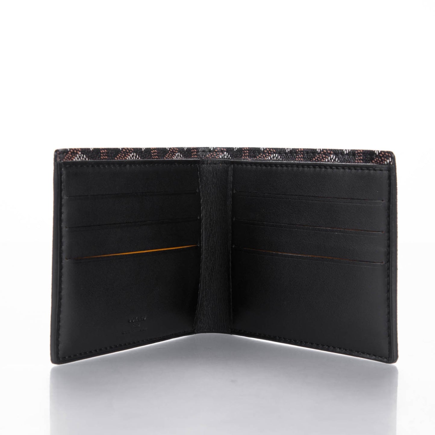 Goyardine Bi-Fold Wallet Black