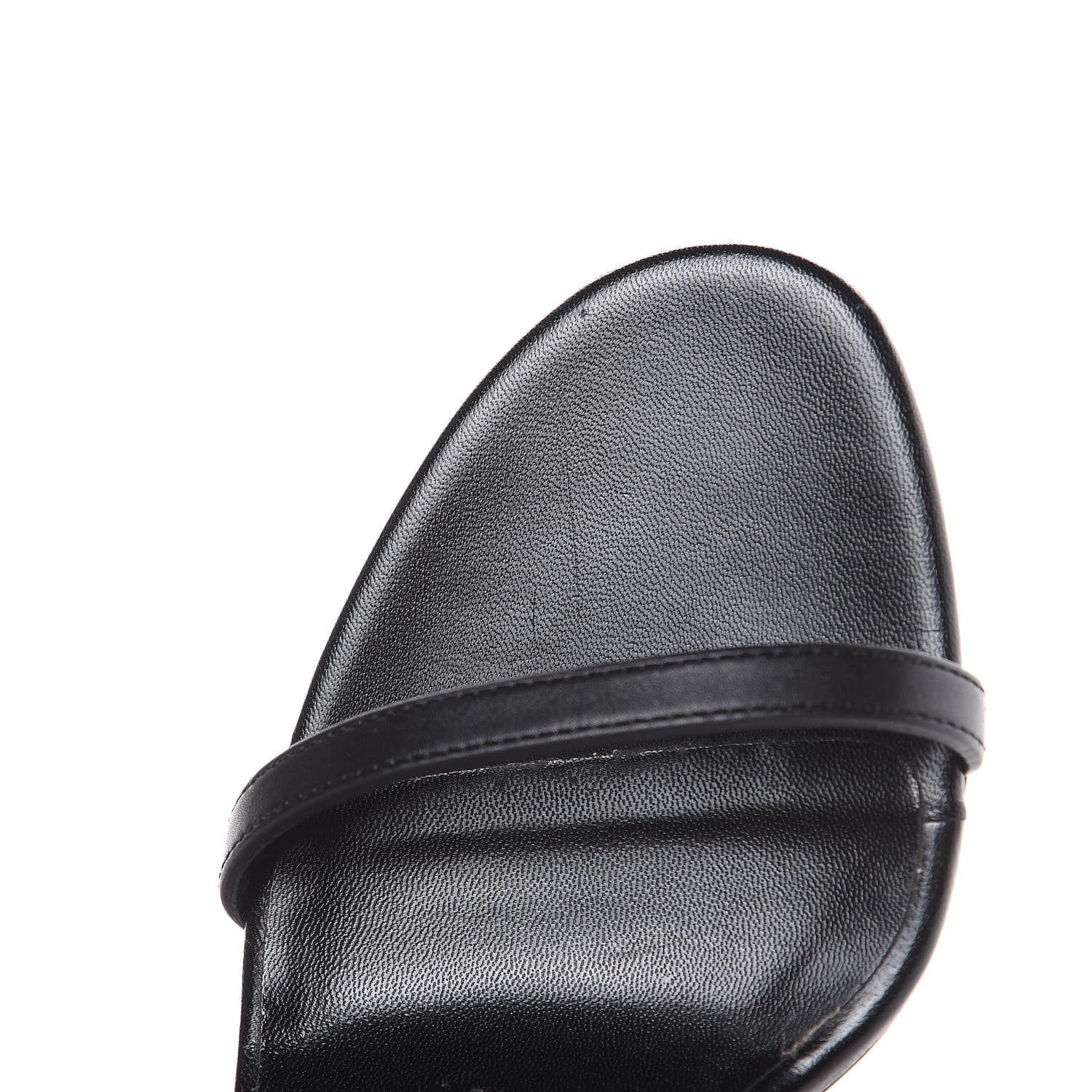 Gucci Calfskin Interlocking G Ankle Strap Sandals 6 Black 9 of 9