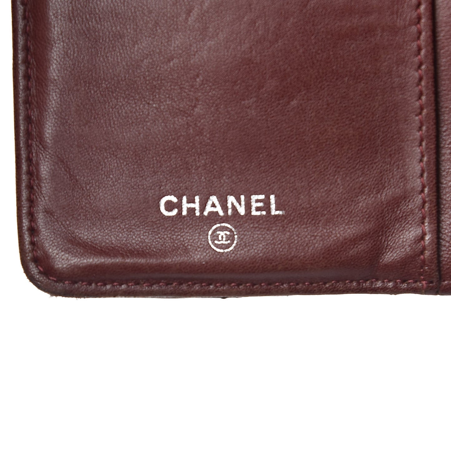 Lambskin Quilted Yen Wallet Black