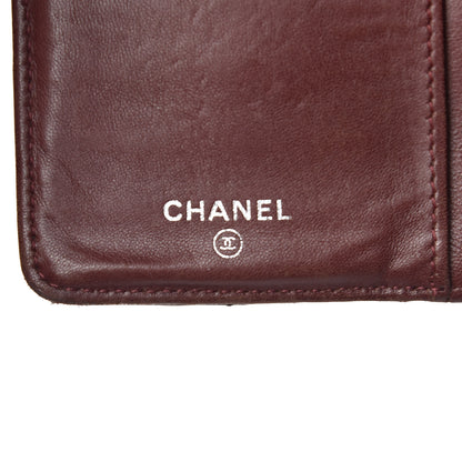 Chanel Lambskin Quilted Yen Wallet Black 6 of 13