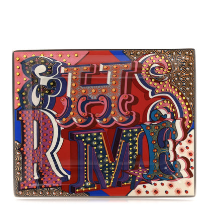 Hermes Porcelain Electrique Change Tray Pourpre 1 of 6