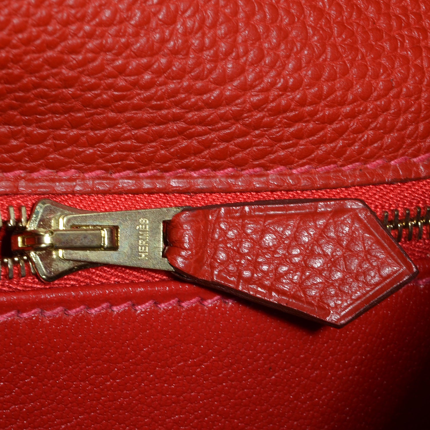 Hermes Togo Kelly Sellier 35 Rouge Garance 10 of 25