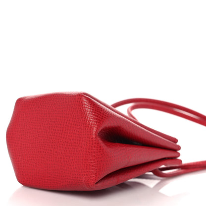 Hermes Courchevel Vespa Pouch Rouge Vif 9 of 12