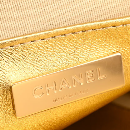 Chanel Metallic Lambskin Quilted Walk Of Fame Star Bag Gold 6 of 10