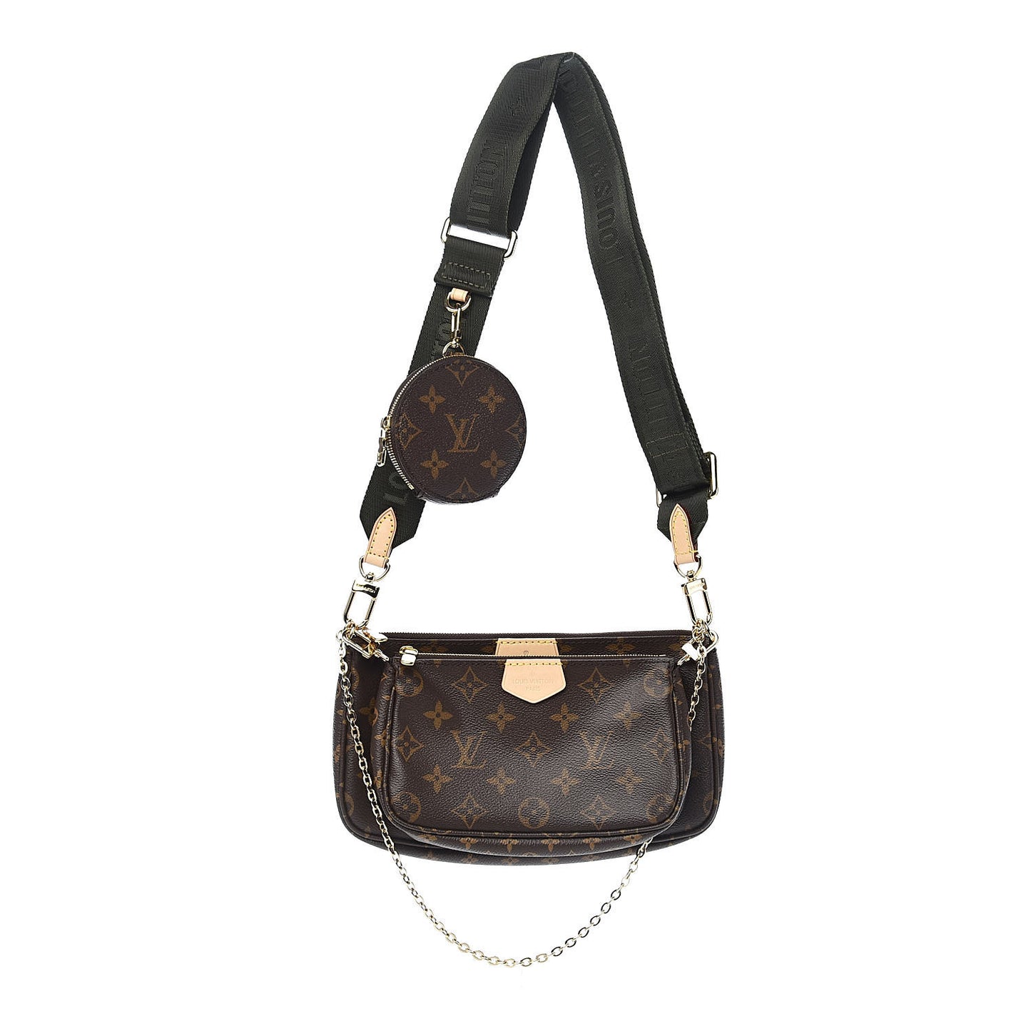 Monogram Multi Pochette Accessories Kaki