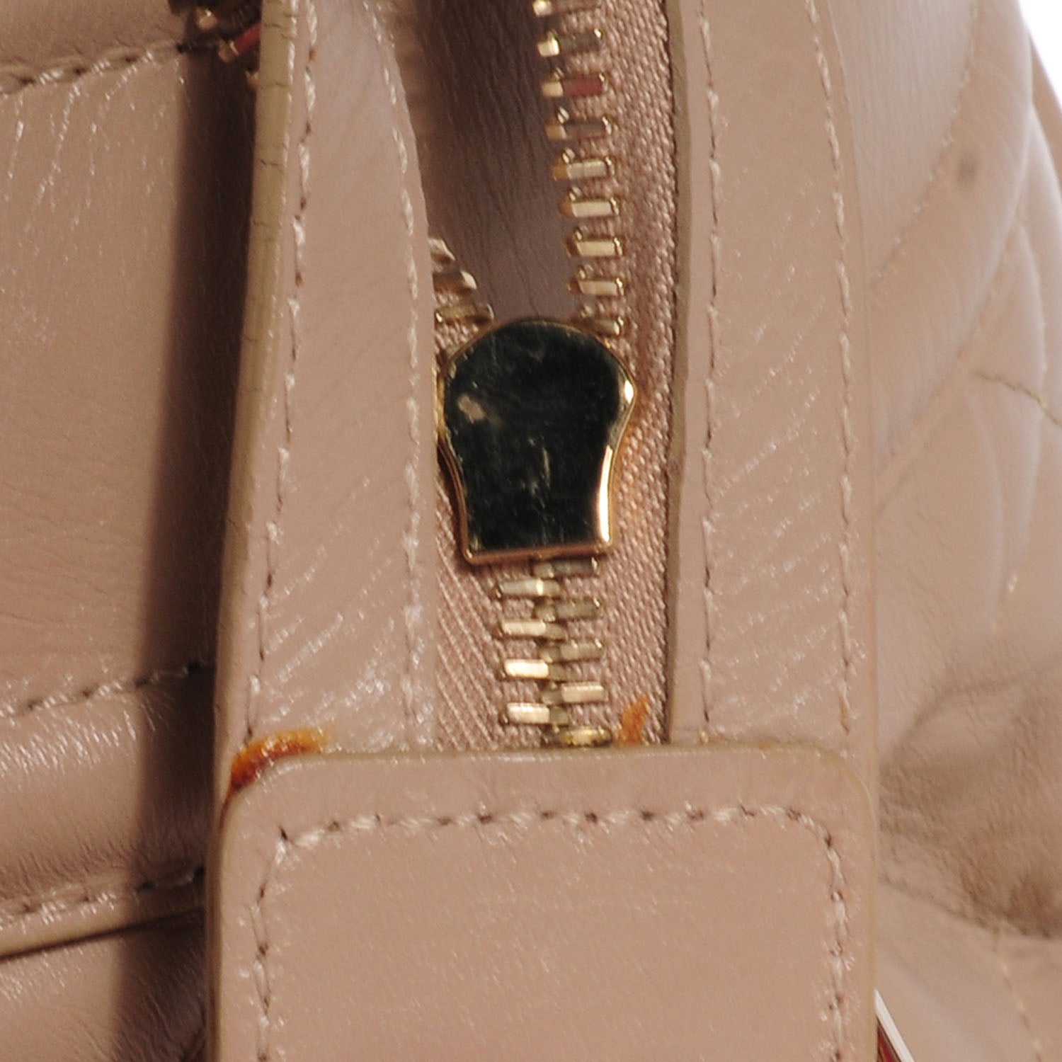 Burberry Quilted Calfskin Large Manor Tote Beige 6 of 11