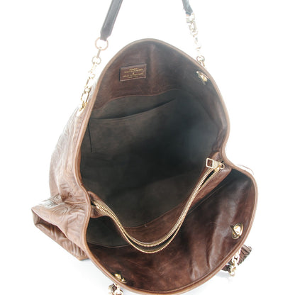 Louis Vuitton Monogram Paris Souple Whisper GM Chocolate 6 of 8