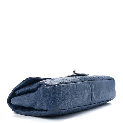 Chanel Caviar Quilted Medium Simply CC Flap Blue 4 of 15