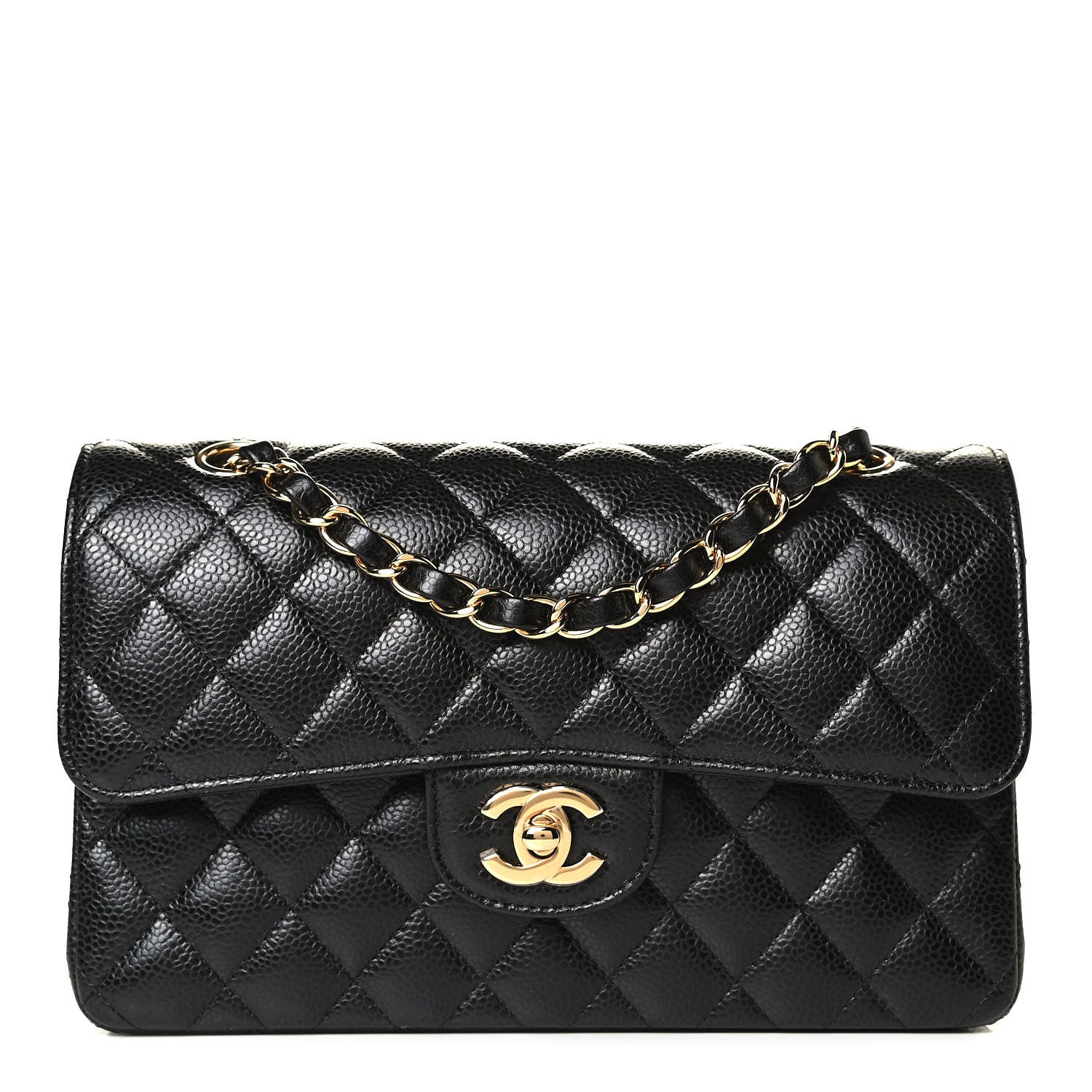 Chanel Caviar Quilted Small Double Flap Black 1 of 4