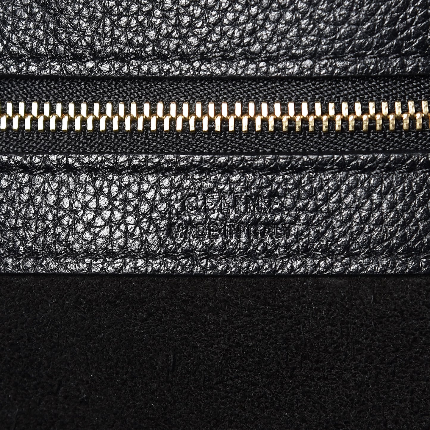 Soft Grained Calfskin Small Belt Cabas Phantom Black