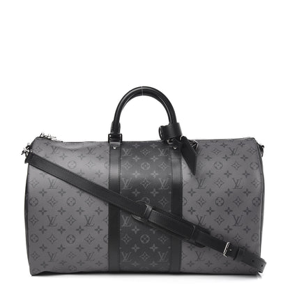 Louis Vuitton Reverse Monogram Eclipse Keepall Bandouliere 50 1 of 9