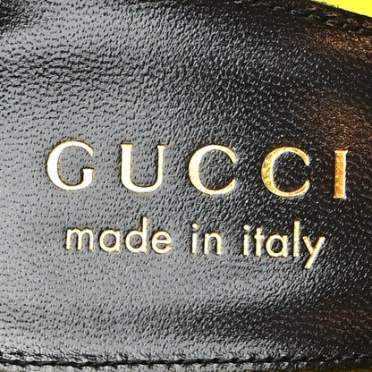 Gucci Regent Calfskin Horsebit Selene 85mm Slingback Sandals 38.5 Firefly 9 of 10