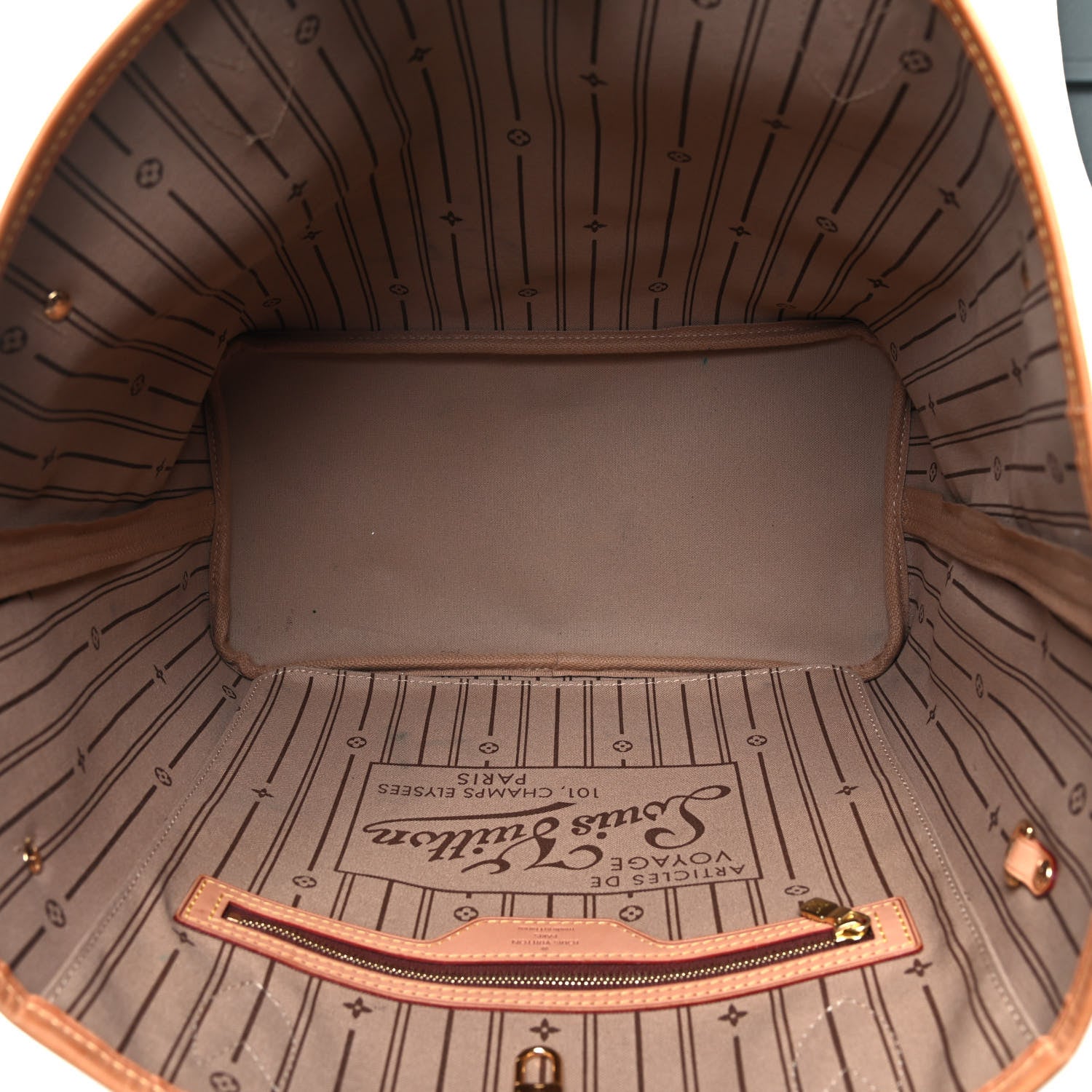 Louis Vuitton Monogram Neverfull MM 4 of 8