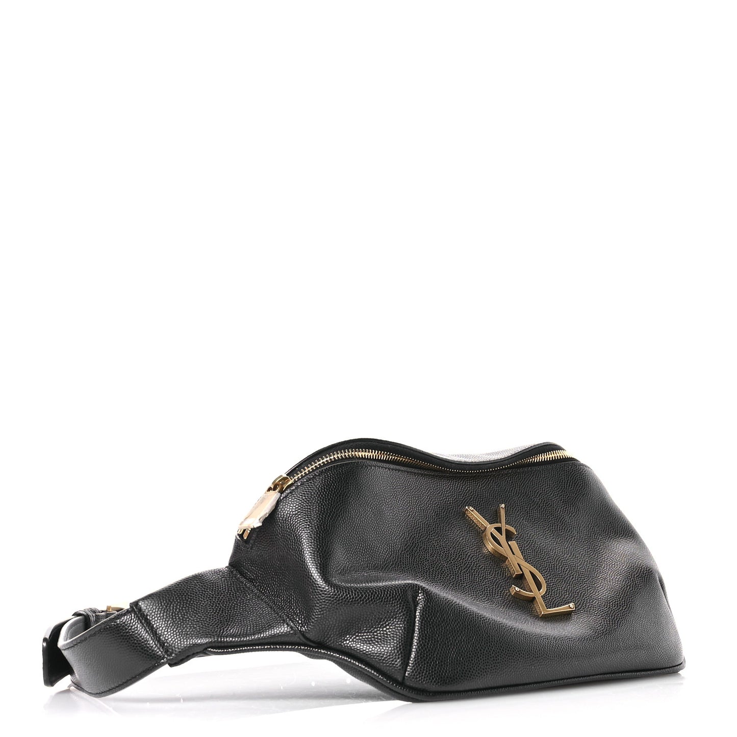 Grain De Poudre Monogram Belt Bag Black