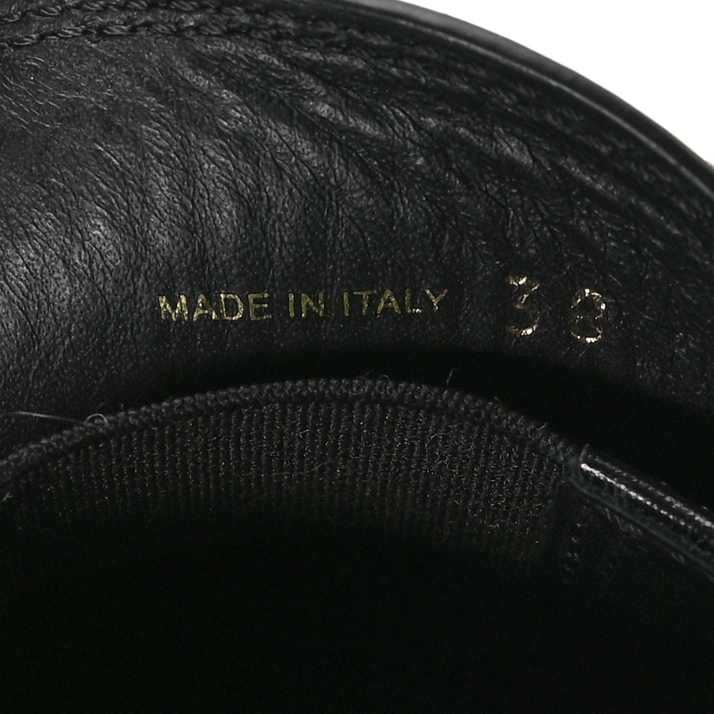 Spazzolato Metal Triangle Logo 50mm Loafers 38 Black