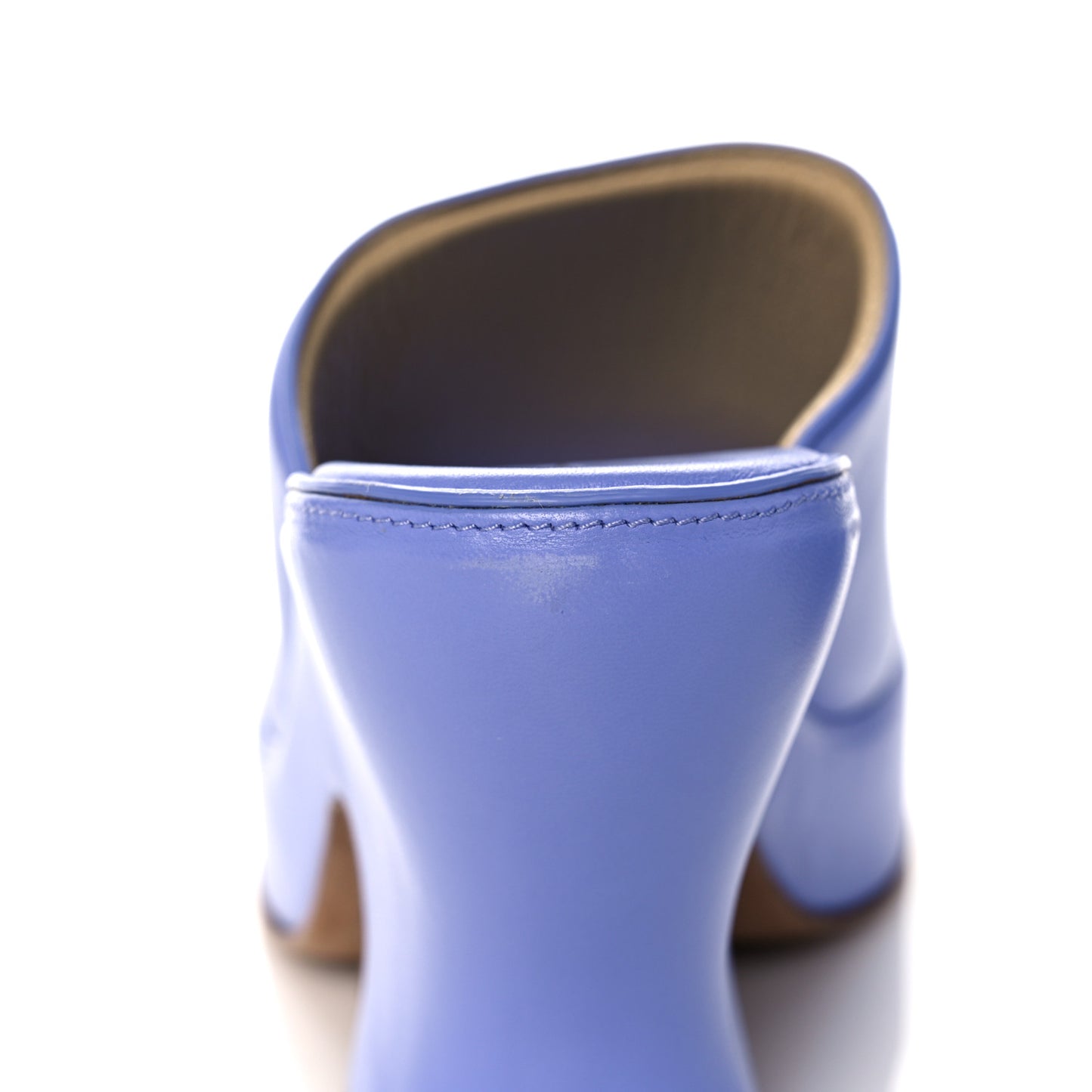 Nappa Slide Platform 115 Wedge Sandals 39.5 Periwinkle