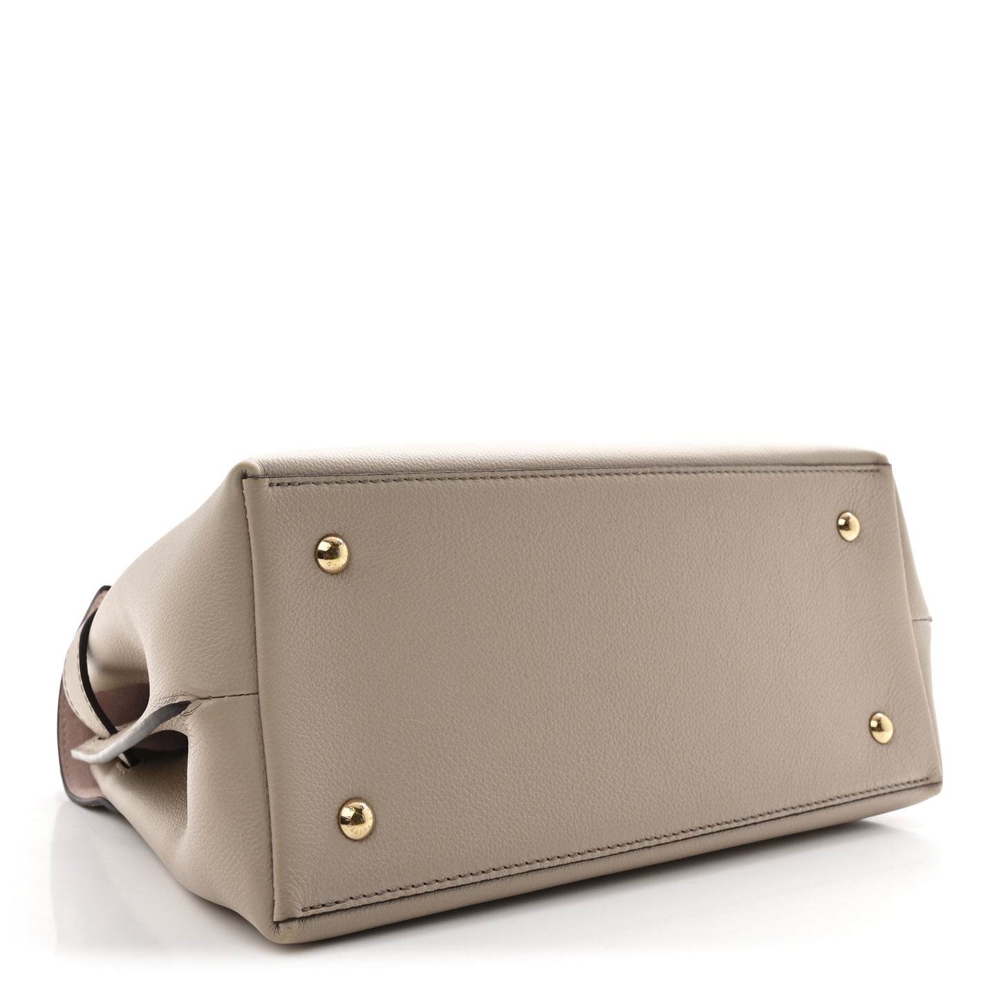 Soft Calfskin Lockme Ever MM Greige