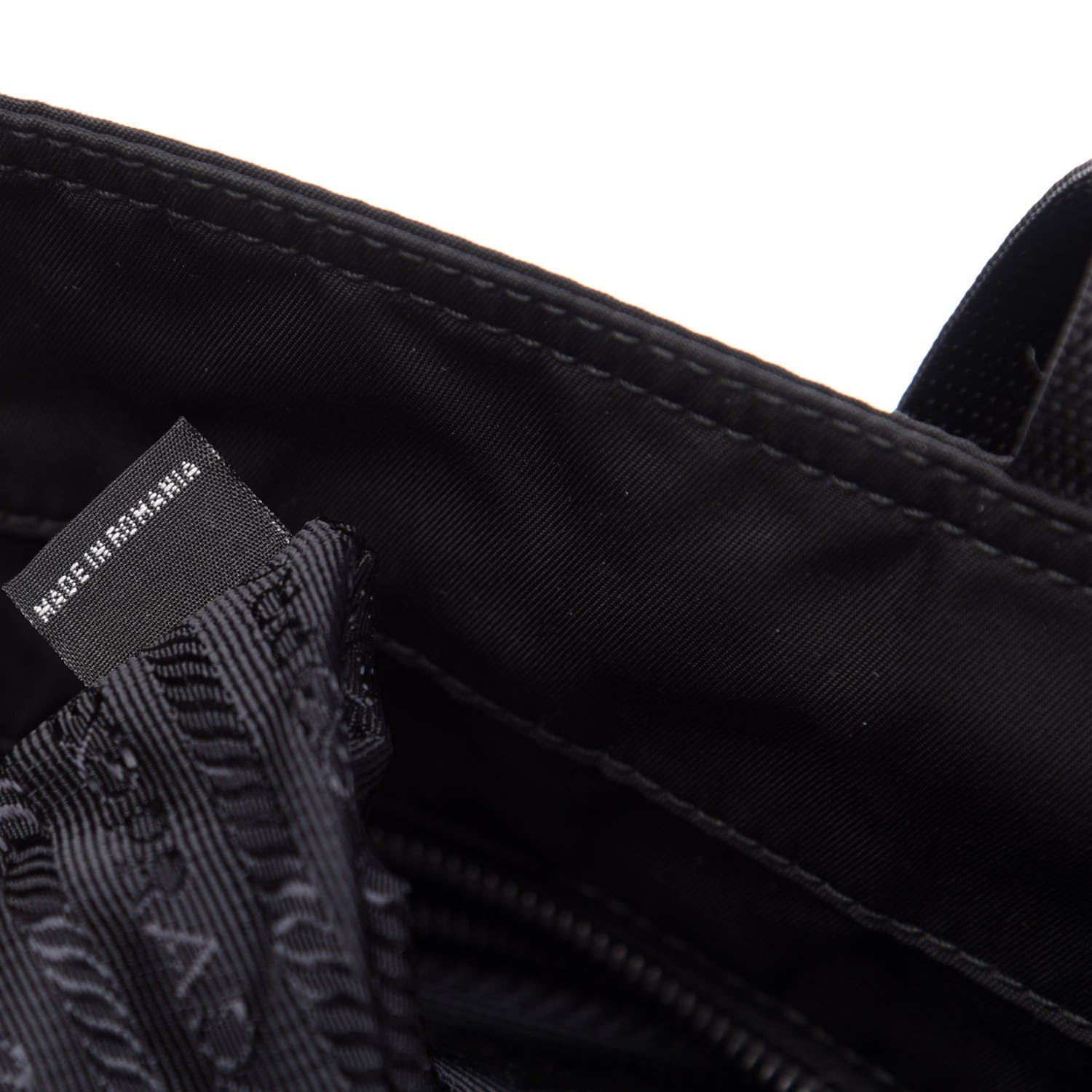 Prada Tessuto Nylon Tote Black 8 of 13