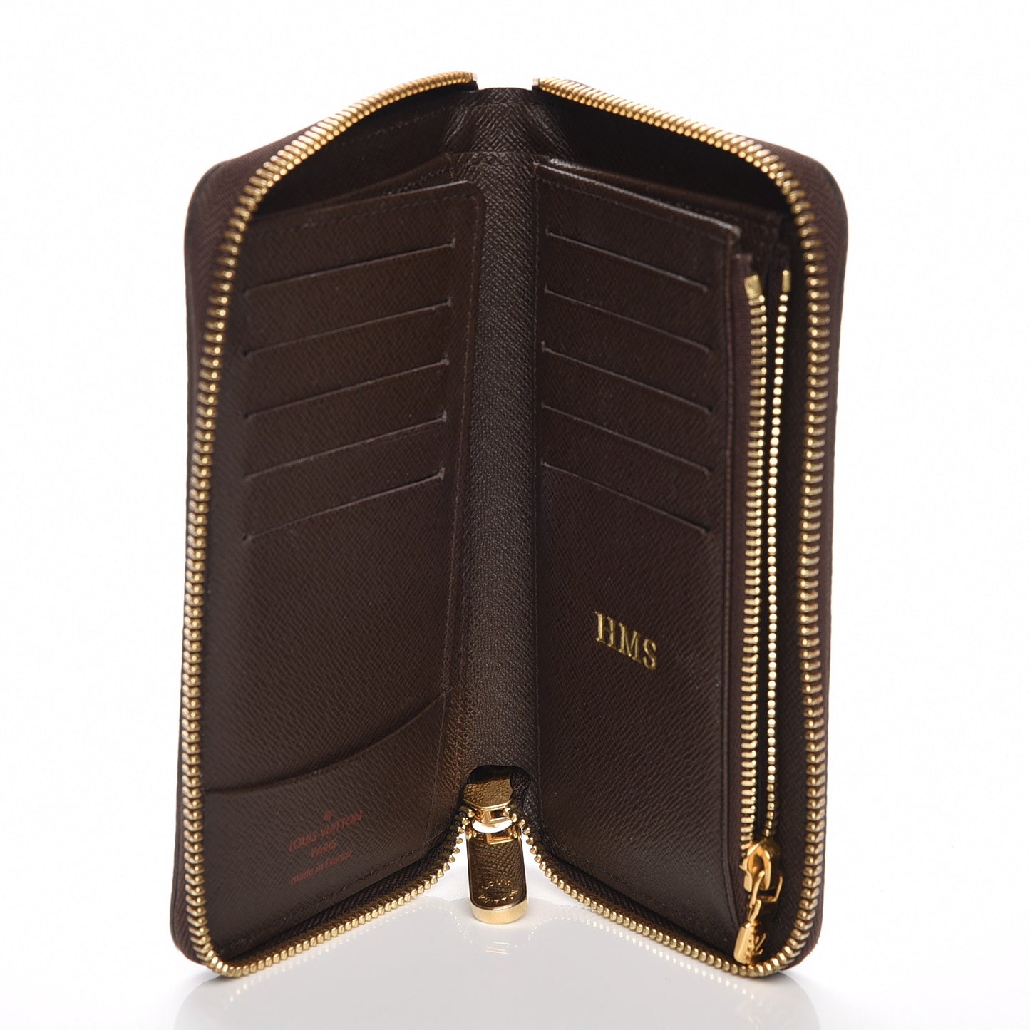 Damier Ebene Zippy Compact Wallet