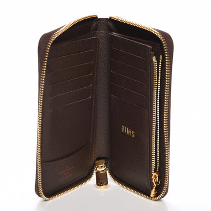 Louis Vuitton Damier Ebene Zippy Compact Wallet 5 of 9