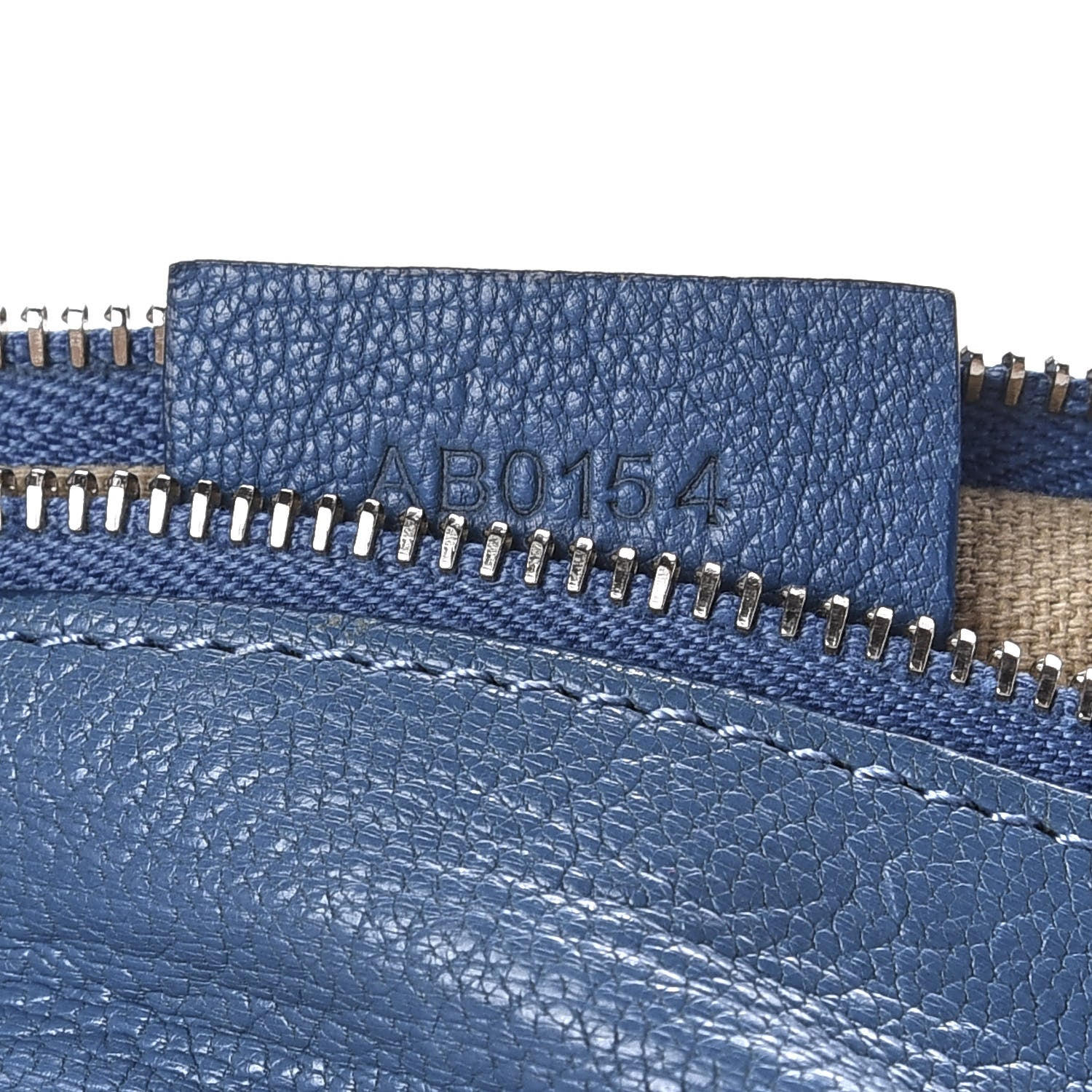 Givenchy Sugar Goatskin Pandora Wristlet Medium Blue 7 of 7